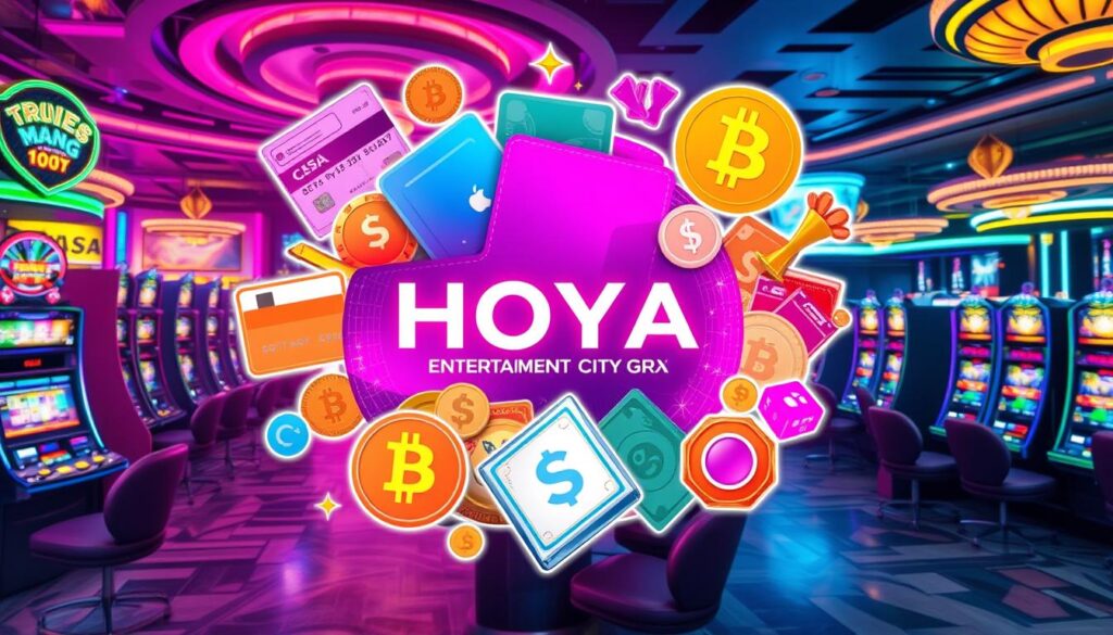 HOYA娛樂城支付方式的多樣性