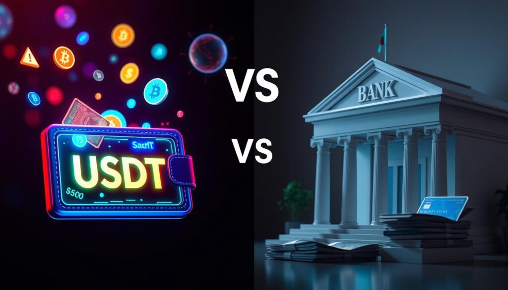 USDT與傳統支付方式的比較