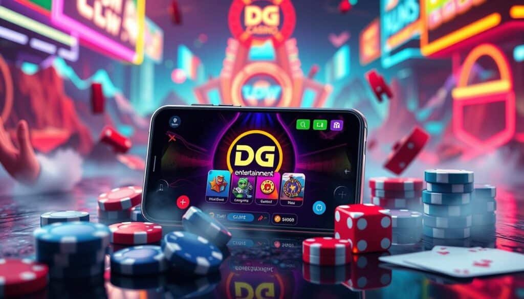 移动遊戲與DG娛樂城App