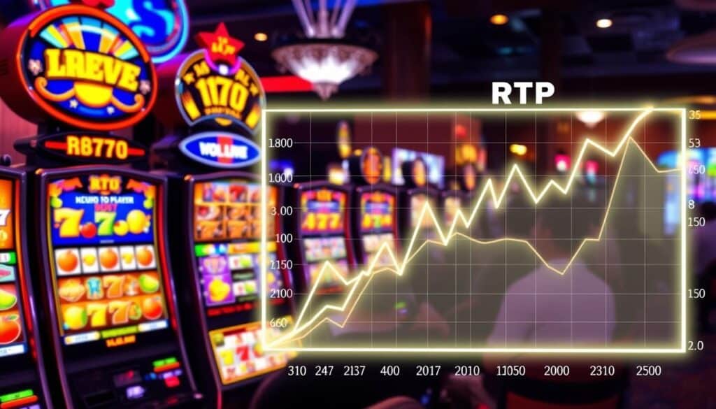 老虎機回報率(RTP)和波動性