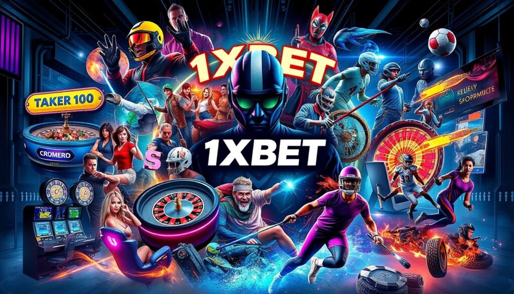 1XBET遊戲種類