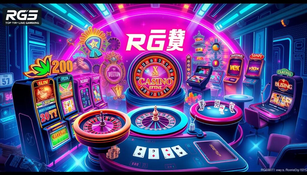 RG富遊娛樂城遊戲種類