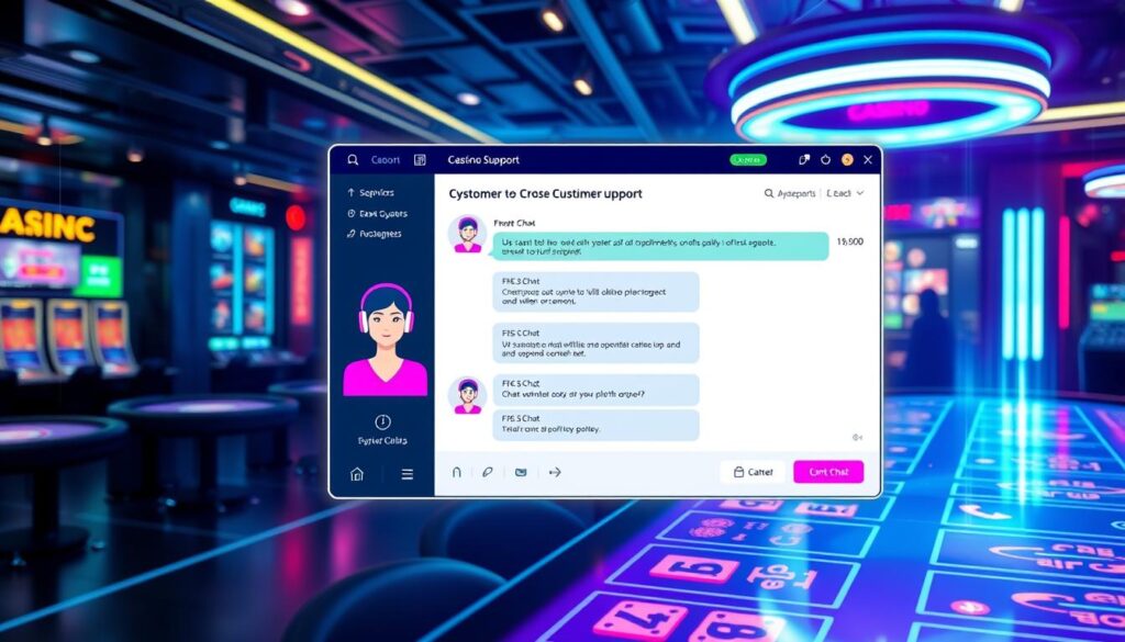 在線賭場的客戶支持系統