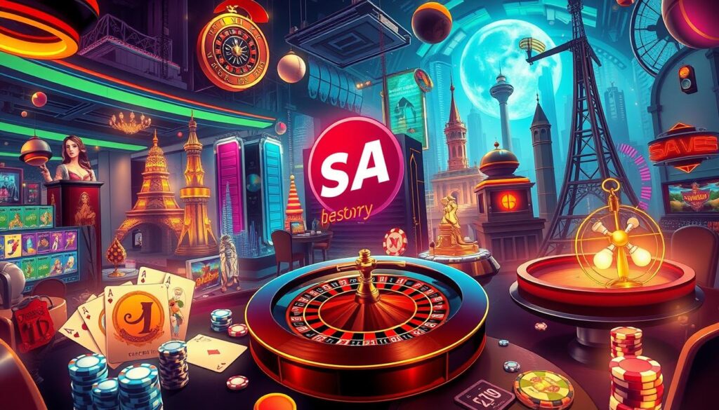 SA Gaming歷史