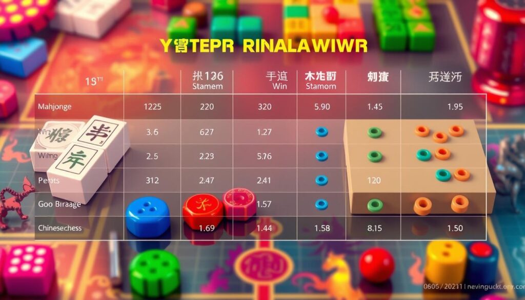 棋牌機率排名與比較