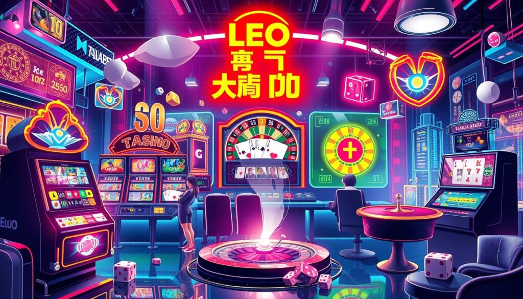 LEO娛樂城 遊戲種類