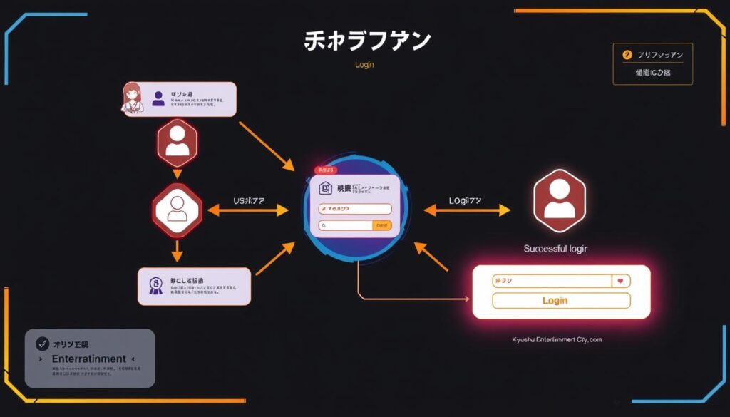 九州娛樂城登入流程圖示