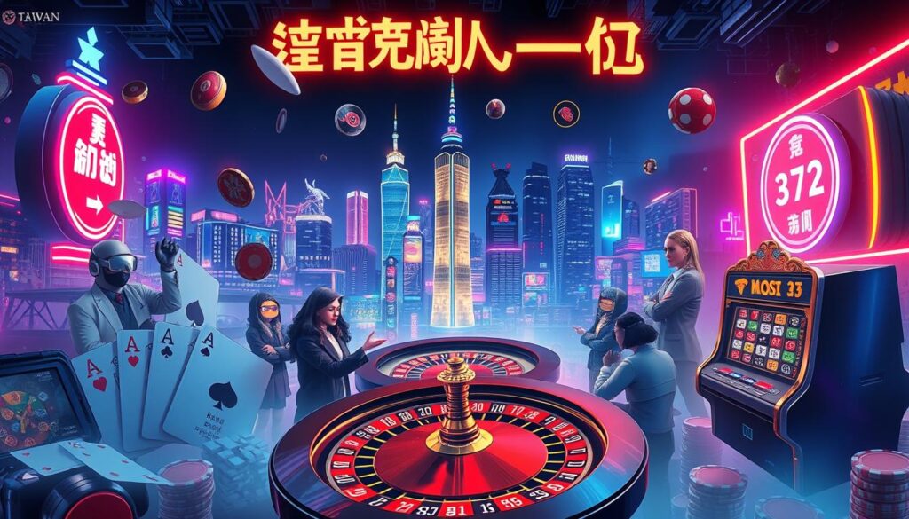 台灣線上娛樂城遊戲類型