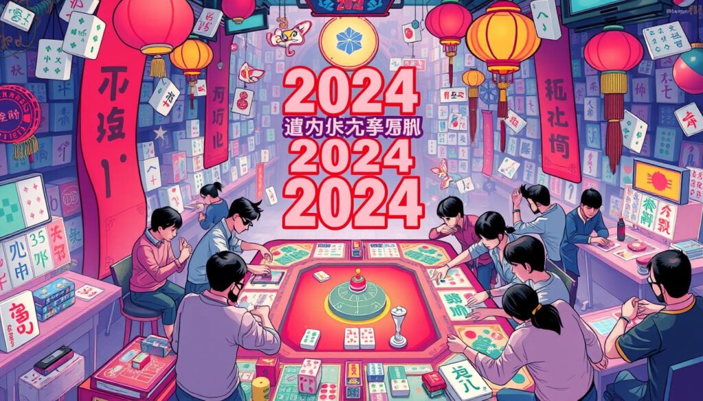 2024年麻將比賽時間表