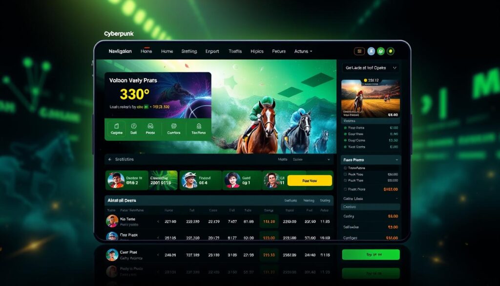 bet365用戶界面