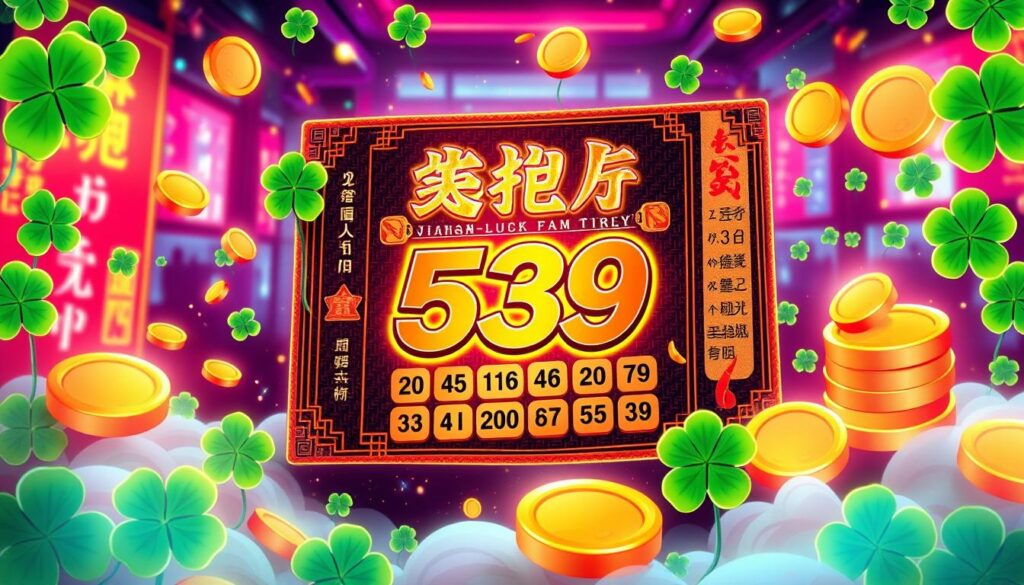 台灣今彩539遊戲玩法