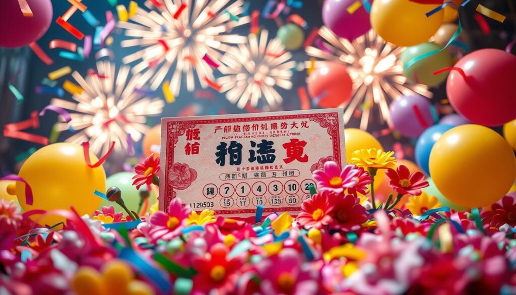 中獎幸運祝福