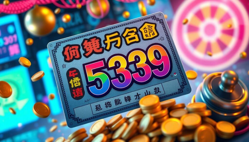 今彩539玩法說明