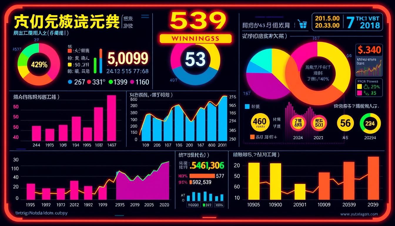 台灣今彩539中獎統計圖表