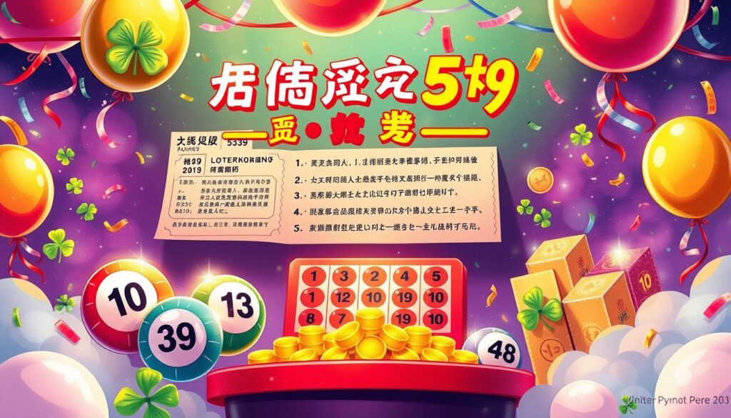 台灣今彩539遊戲規則