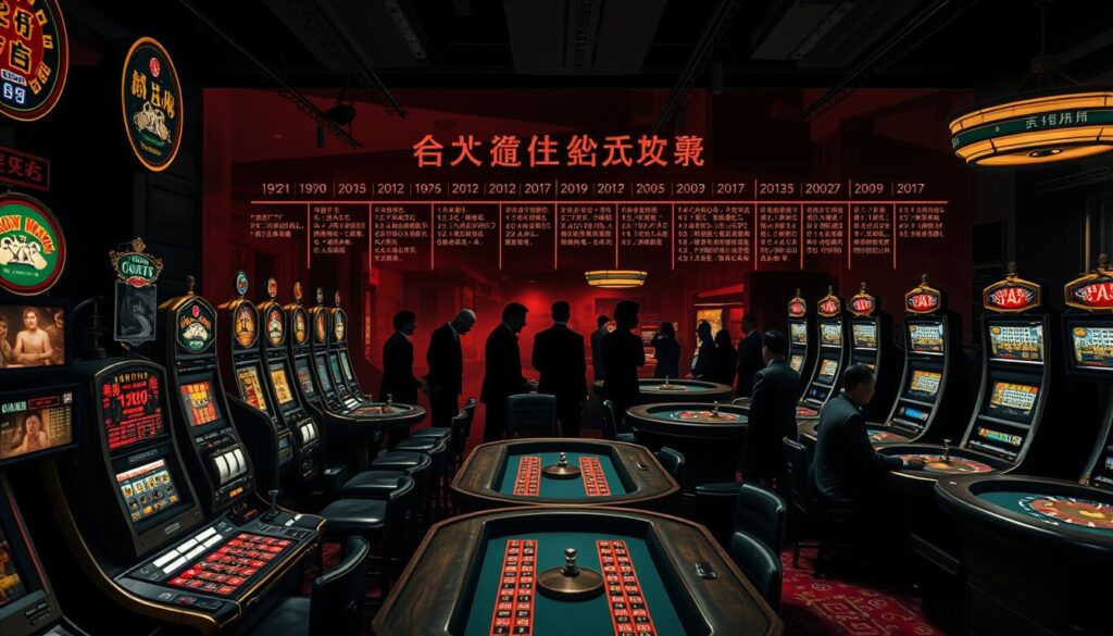 台灣賭場遊戲的發展歷史