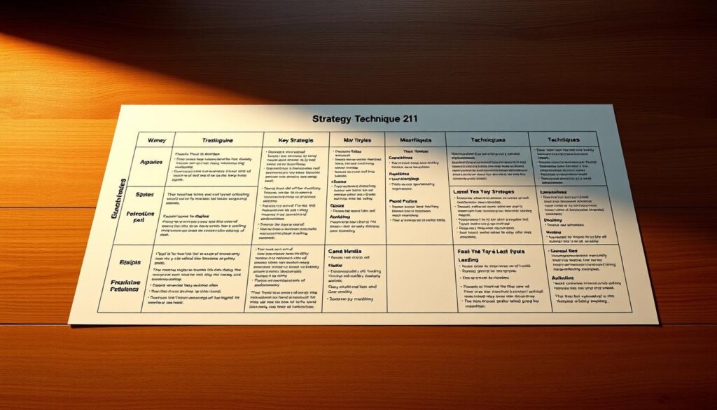 提高21點技巧的策略與技術表格