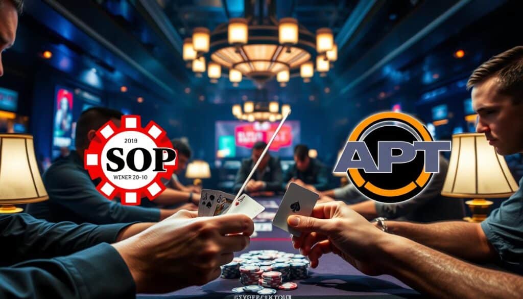 WSOP 和 APT 的熱門撲克賽事分析